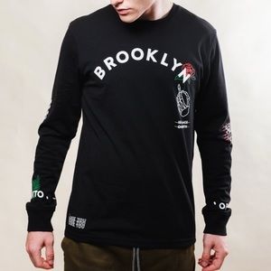 BROOKLYN IS A PLACE ON EARTH LONG SLEEVE TEE